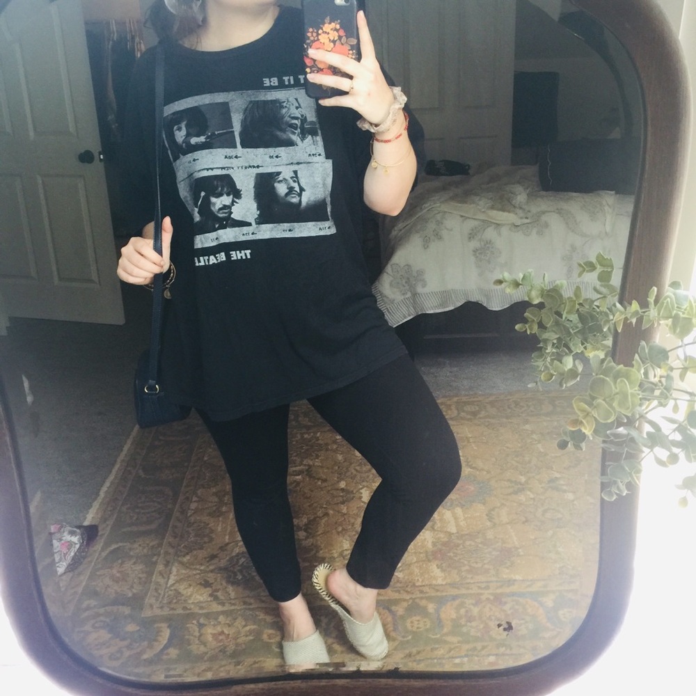 Beatles band tee